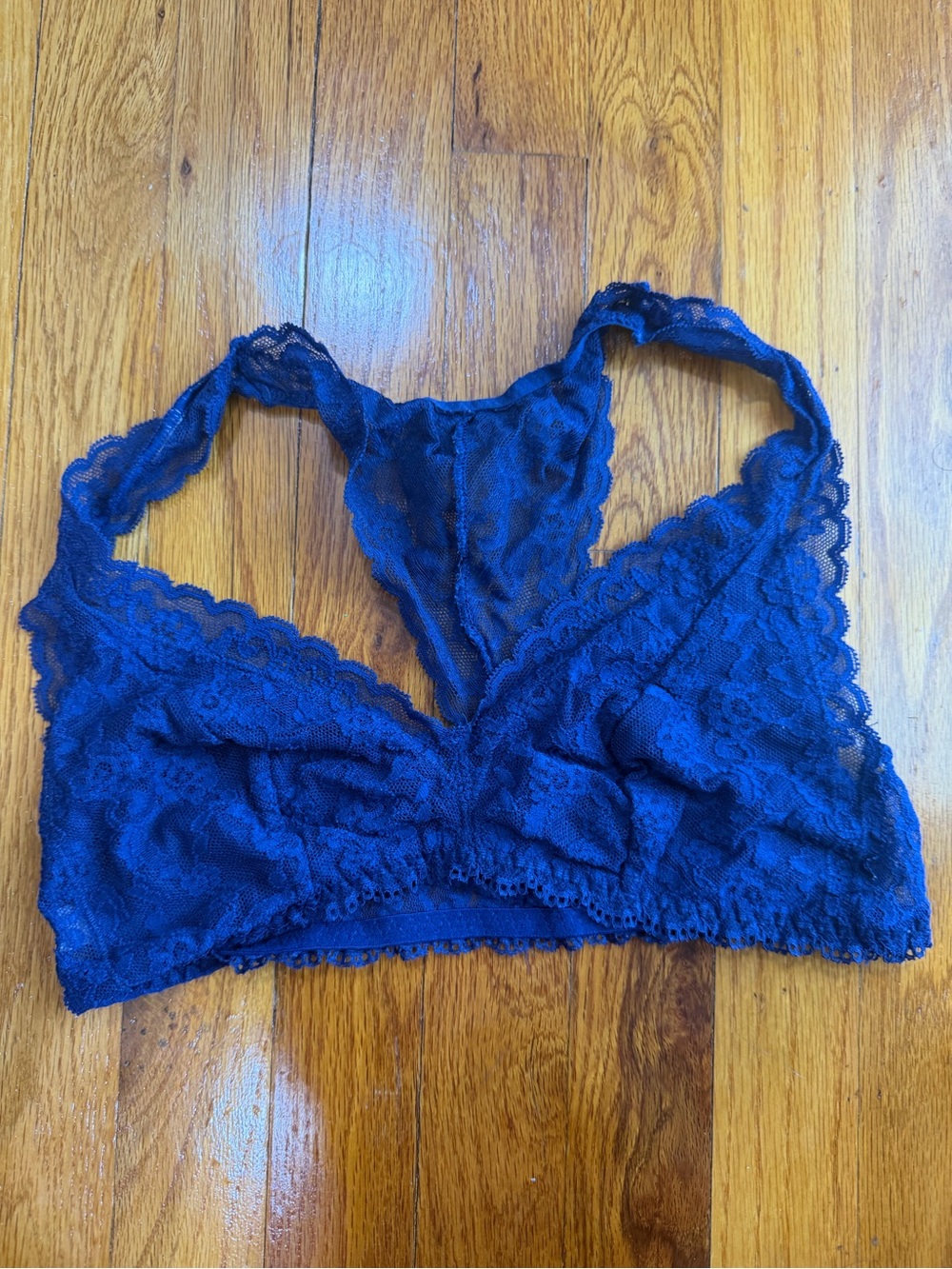 Victoria's Secret Navy Lace Bralette